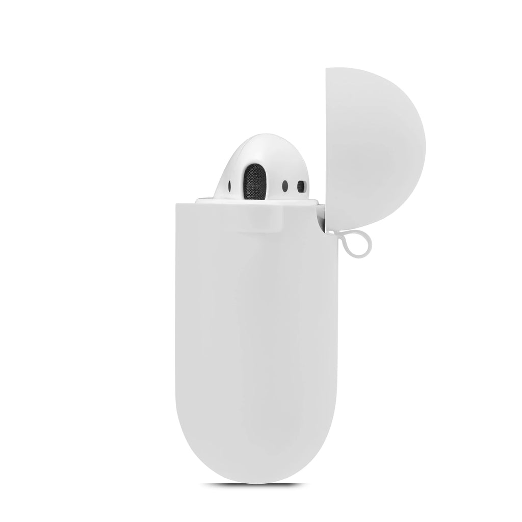 Silicone Shockproof Cases For Apple Air Pods 2 1 Case Protective Wireless Bluetooth Earphones Earphone Accessories With Keyring